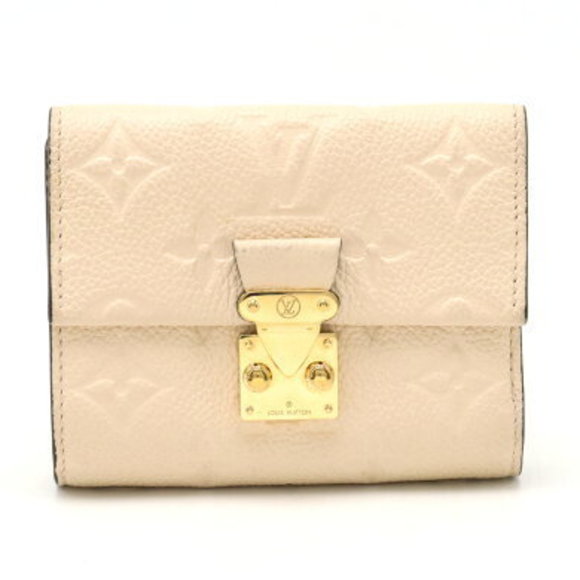 Louis Vuitton Empreinte Portefeuille Metis Tri Wallet Creme Beige - Picture 1 of 8